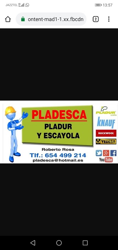 Dirección, horario, teléfono y opiniones de Pladur en Granada Pladesca en Granada